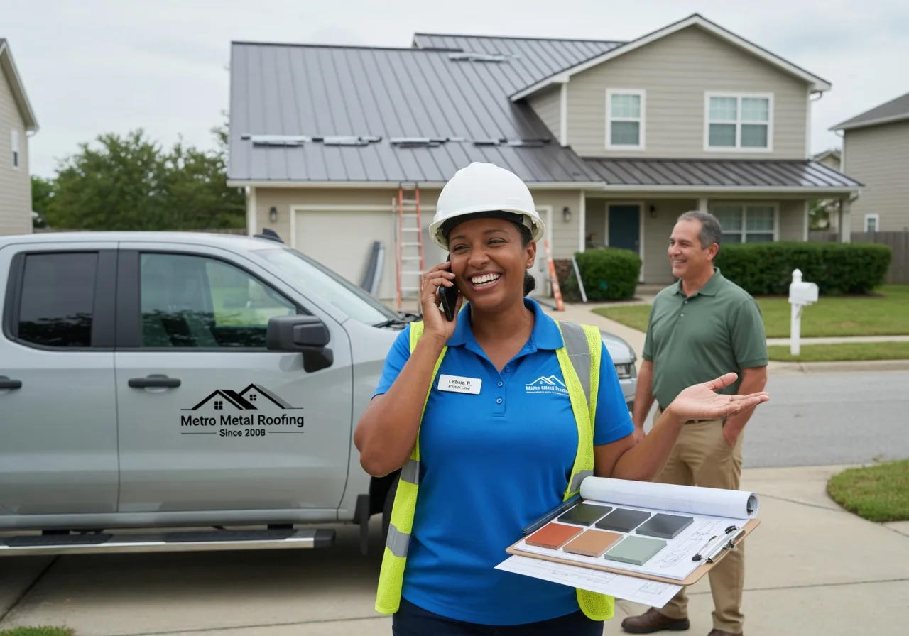 Storm Damage Metal Roof Repair in New Albany, PA